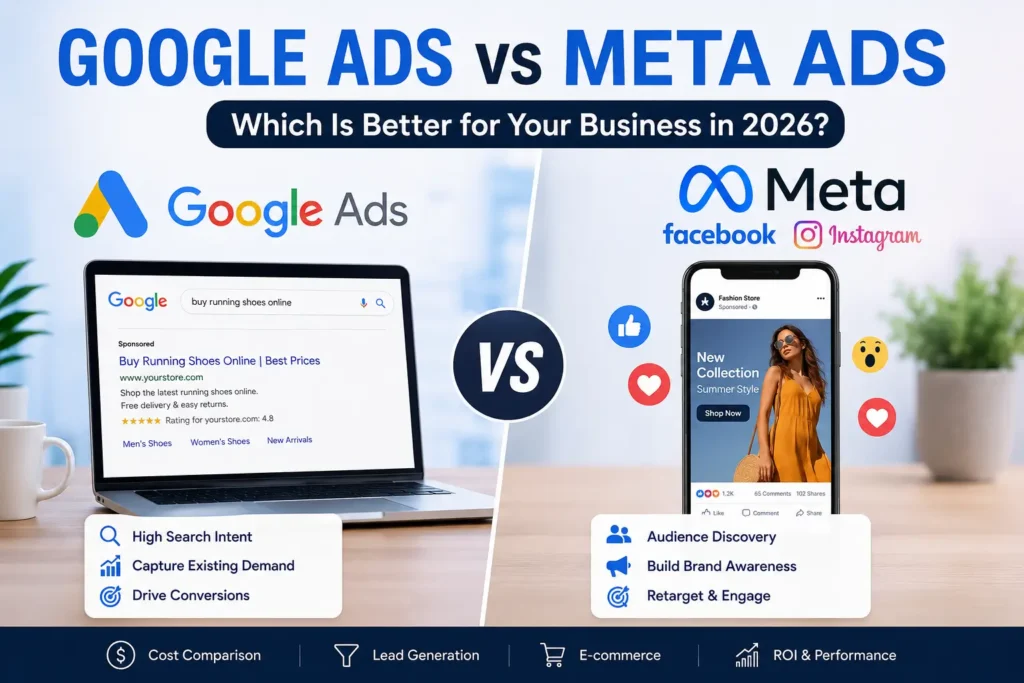 Google Ads vs Meta Ads